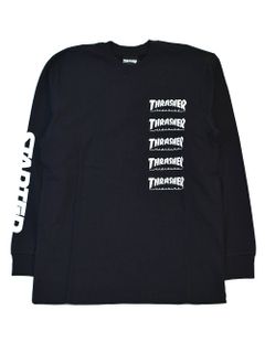 THRASHER×STARTER BLACK LABEL L/S T