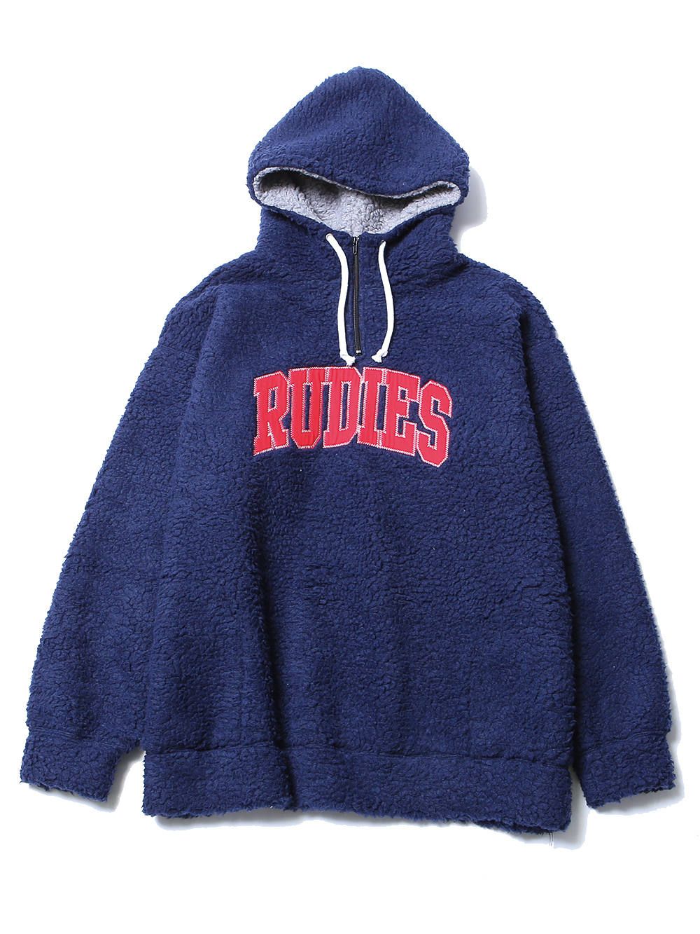 COLLEGE BOA HALF-ZIPHOOD