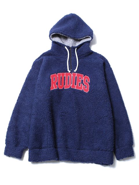 COLLEGE BOA HALF-ZIPHOOD
