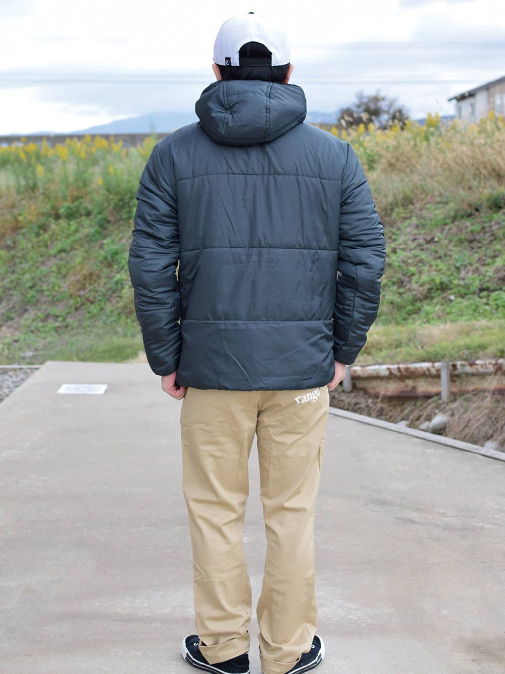 rg reversible boa hoody jkt