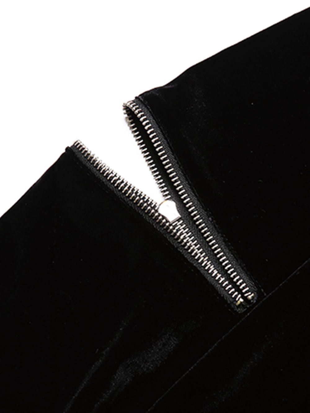 TEARING -Zip Veluor Parka-