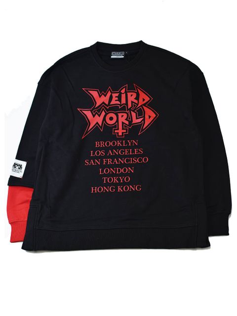 WEIRD WORLD CREW-SWEAT