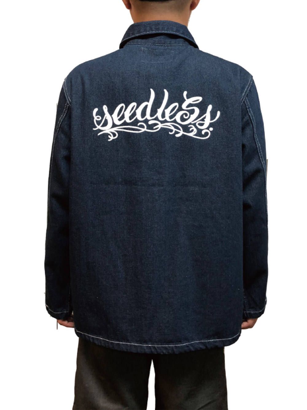sd denim coverall jkt