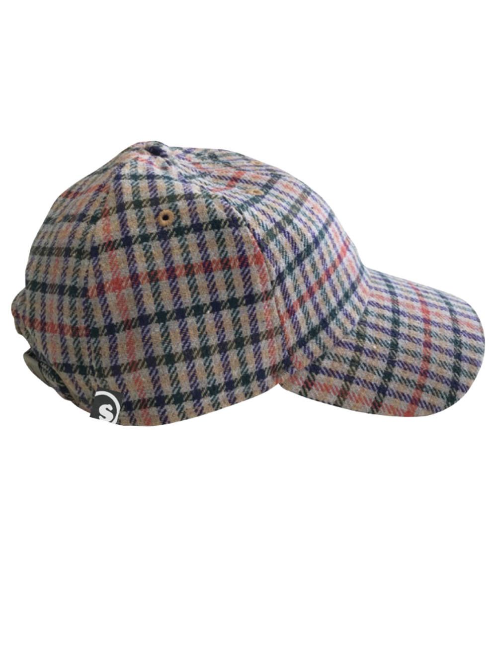 sd New Hattan check low cap