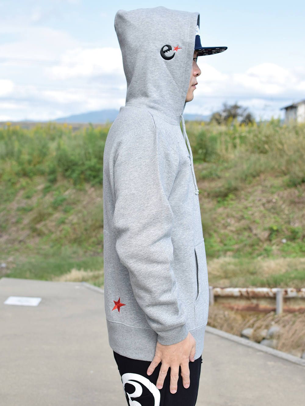rg EMB hoody sweat