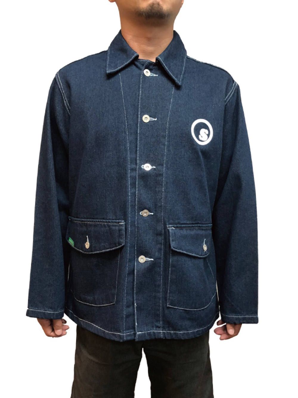 sd denim coverall jkt