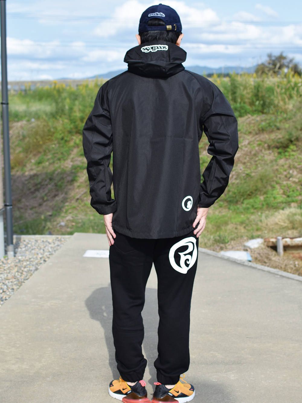 sd cannabis crystal hooded jkt
