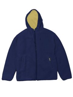 rg reversible boa hoody jkt