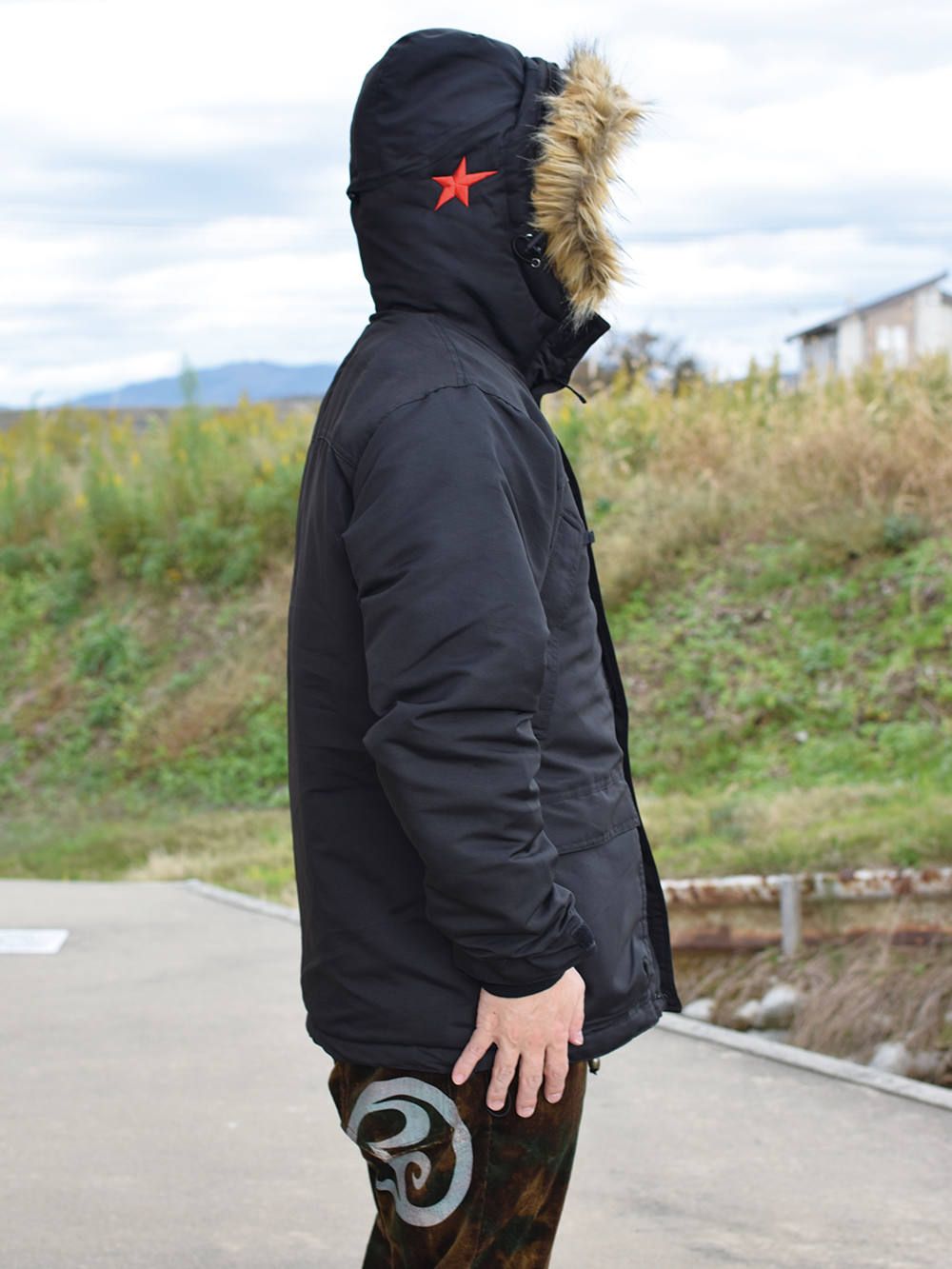 rg fur hooded dawn jkt