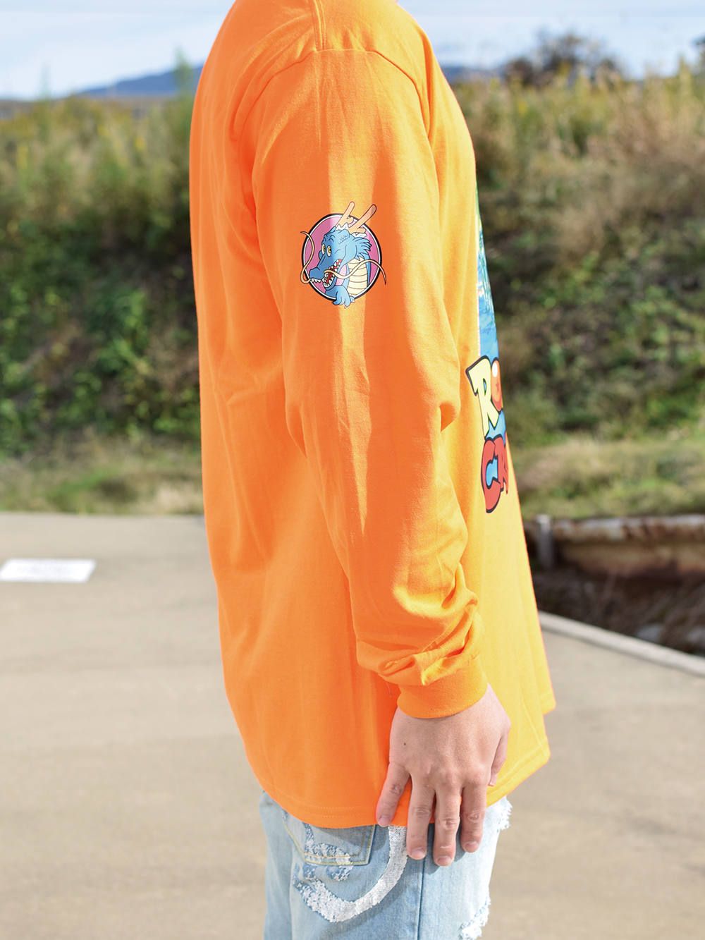 RCxDRAGON BALL Z  LONG SLEEVE SHIRT
