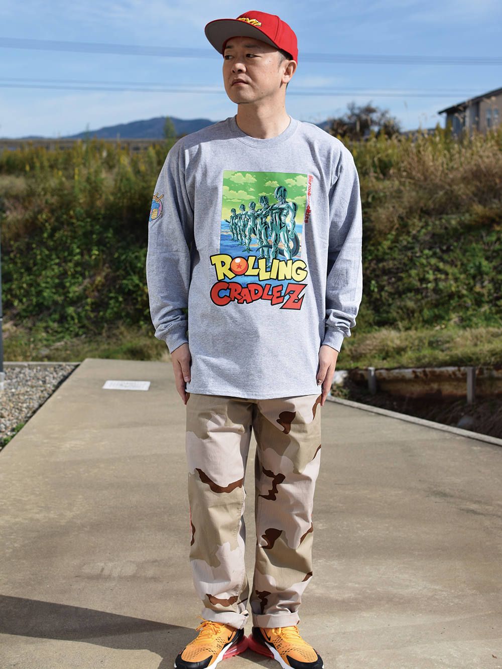 RCxDRAGON BALL Z  LONG SLEEVE SHIRT