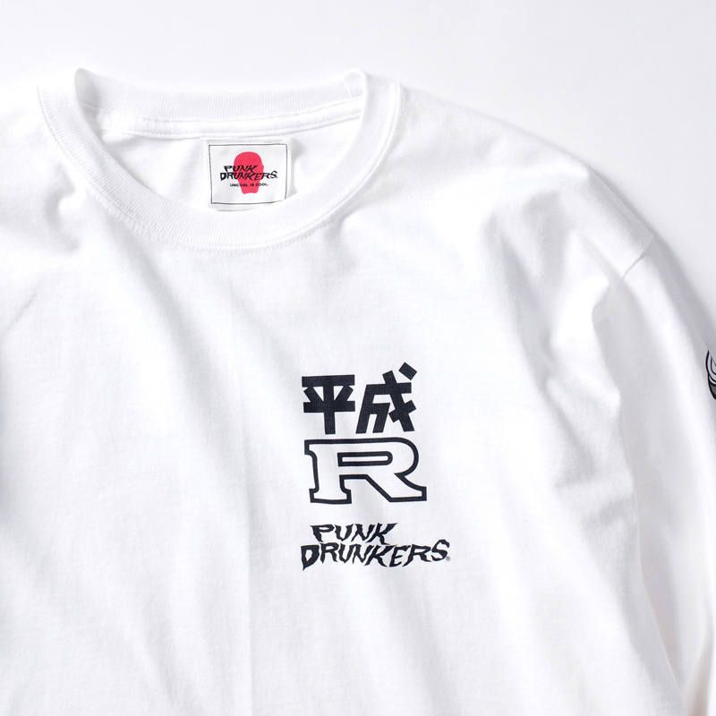 [PDSx仮面ライダー] 平成ライダー顔ロンTEE(2000〜2009ver.)