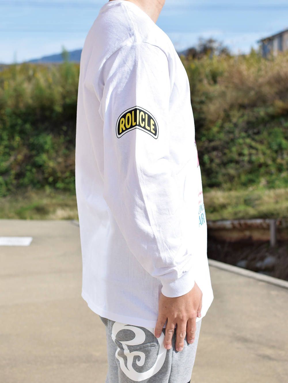 RCxDr.SLUMP LONG SLEEVE T-SHIRT