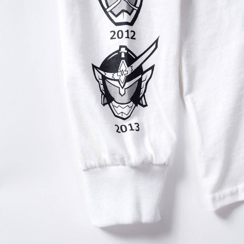 [PDSx仮面ライダー] 平成ライダー顔ロンTEE(2009〜2018ver.)