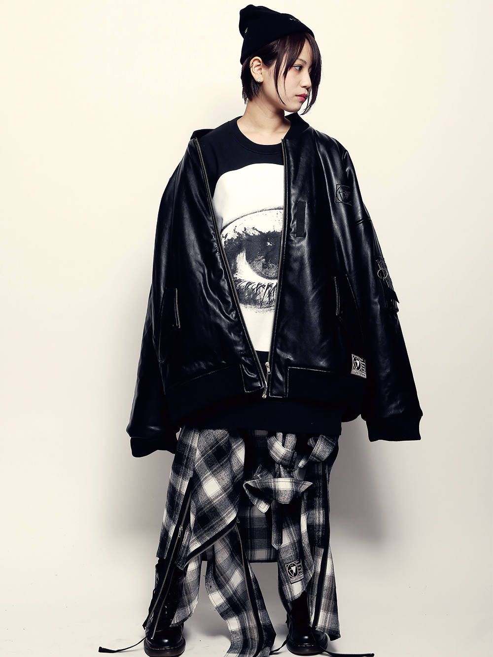 NOCTURNE -Leather Flight Jacket-