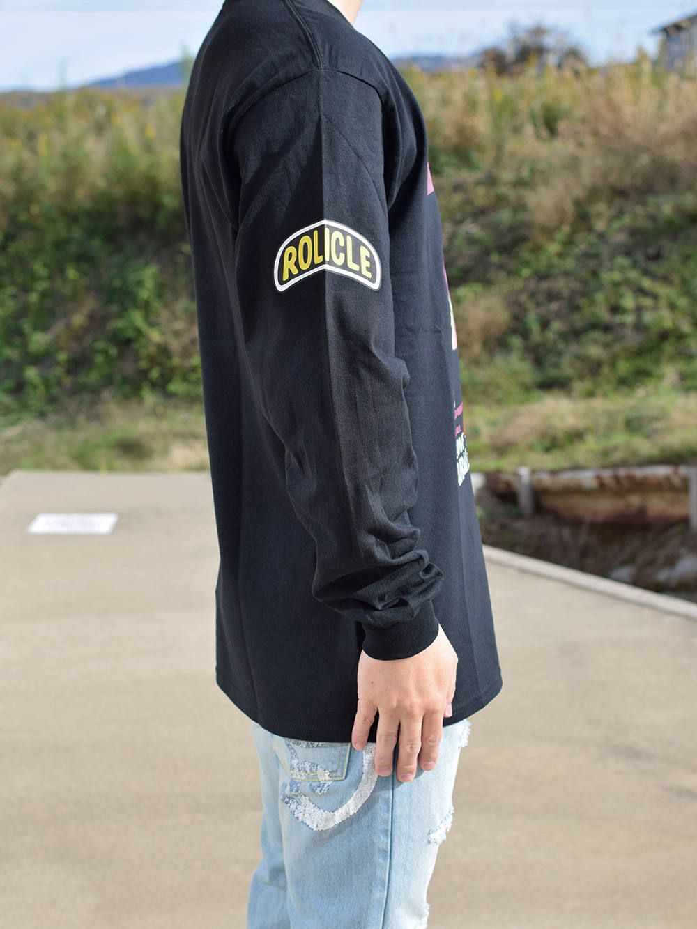 RCxDr.SLUMP LONG SLEEVE T-SHIRT