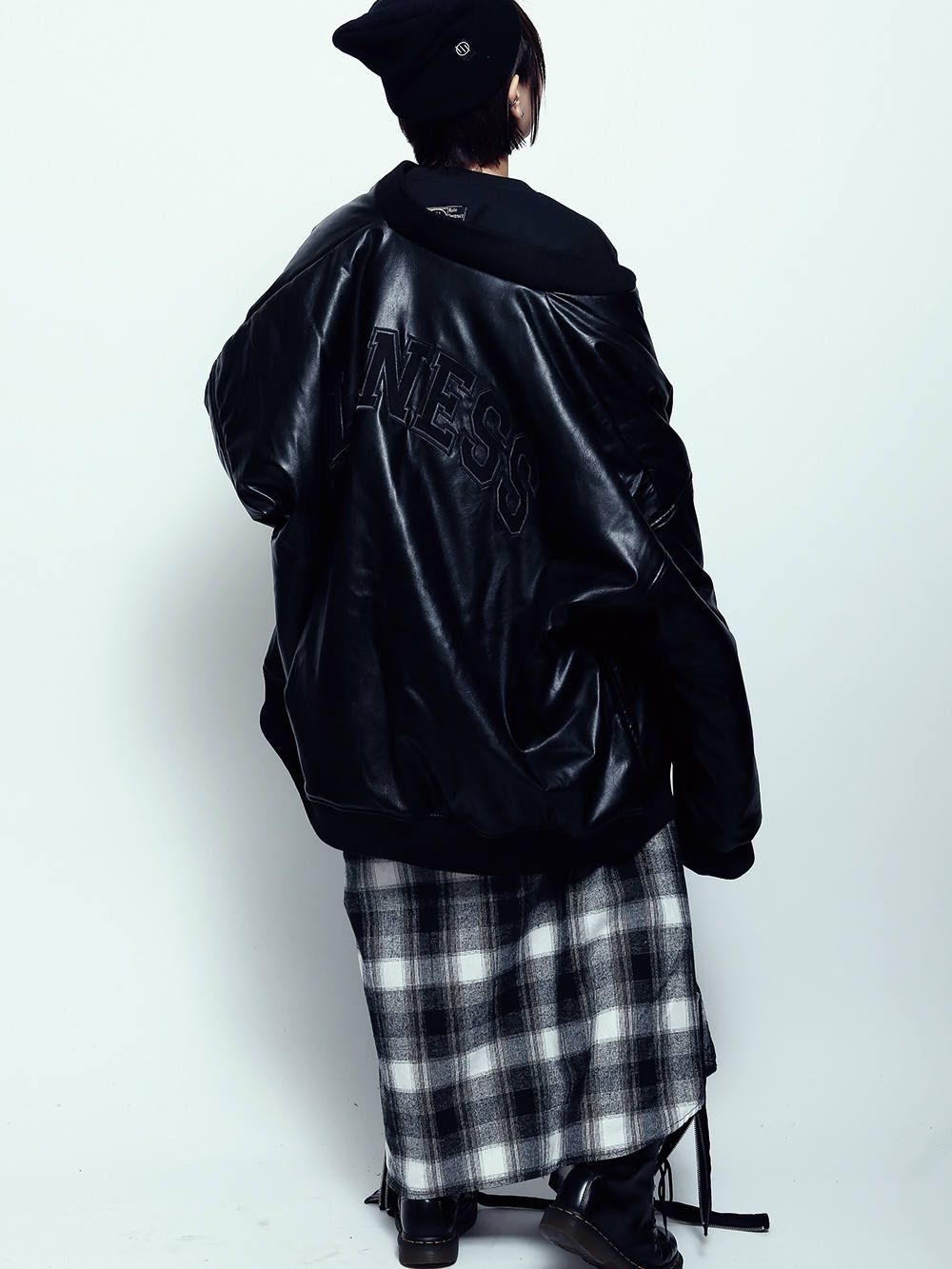 NOCTURNE -Leather Flight Jacket-