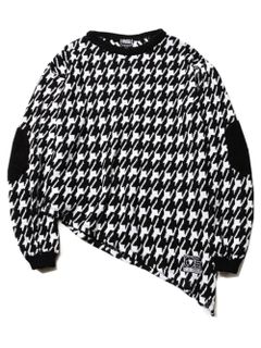 GHOST -Asymmetry Knit Sweater-
