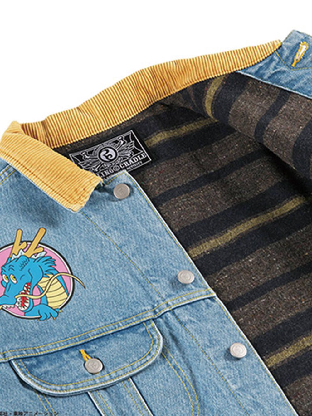 ROLLING CRADLE - RCxDRAGON BALL Z DENIM JACKET | DOLL