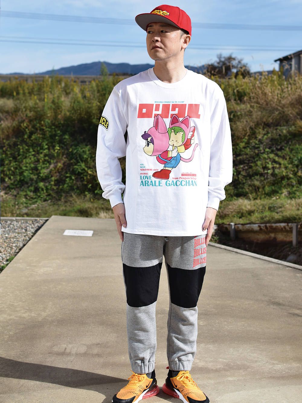 RCxDr.SLUMP LONG SLEEVE T-SHIRT