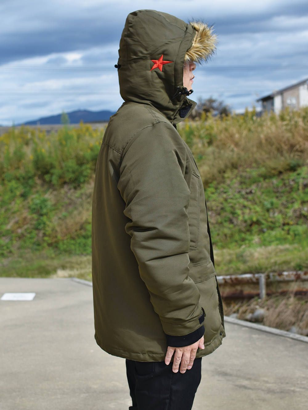rg fur hooded dawn jkt