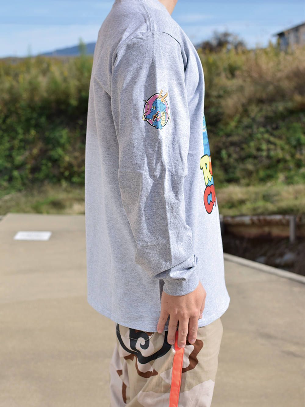 RCxDRAGON BALL Z  LONG SLEEVE SHIRT