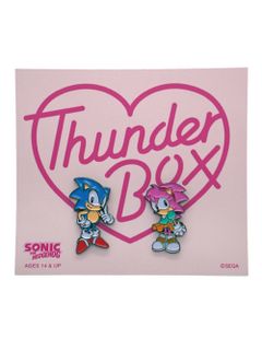 SONIC×TB SONIC&AMY PINS