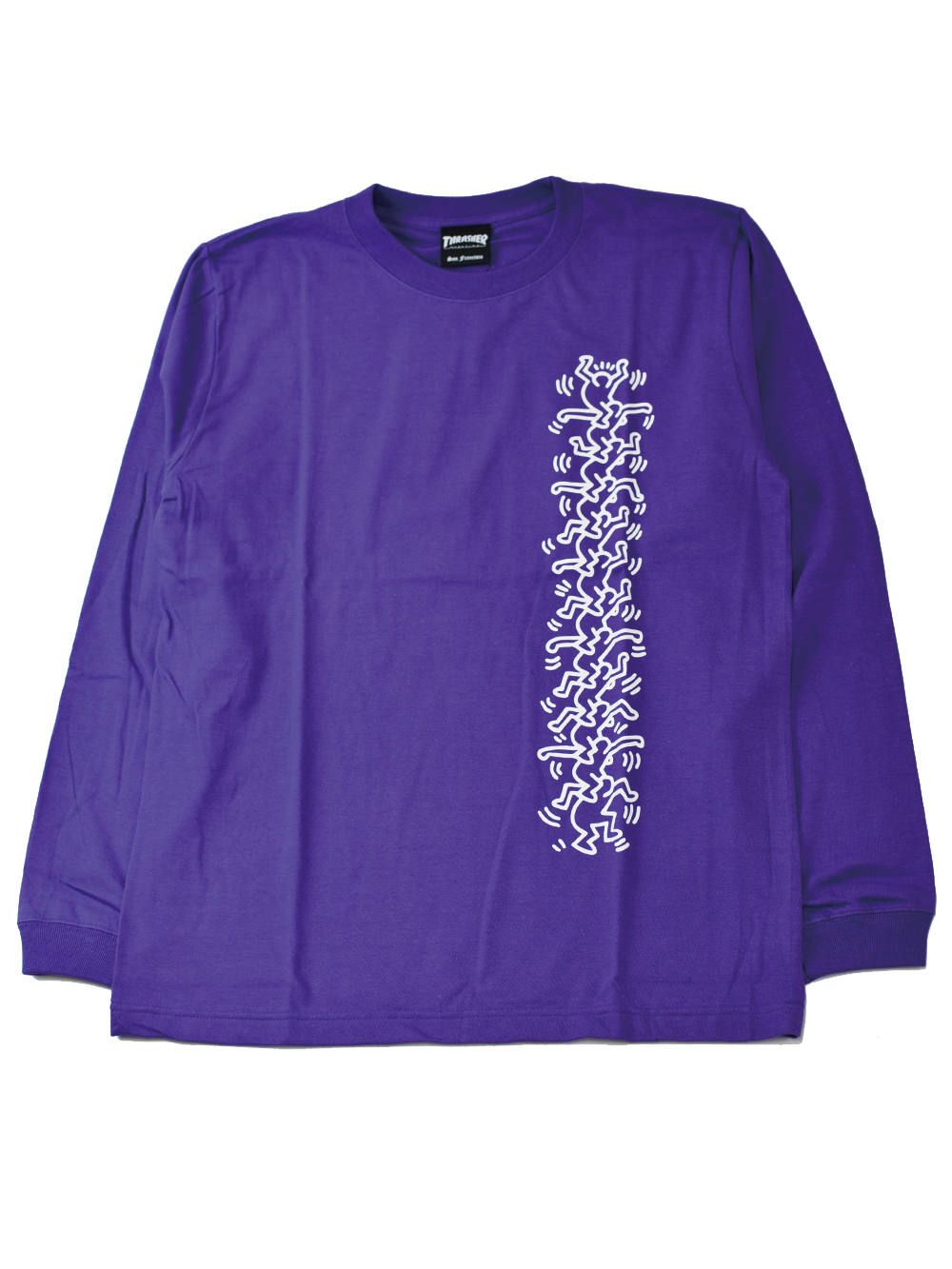 THRASHER × Keith Haring L/S T