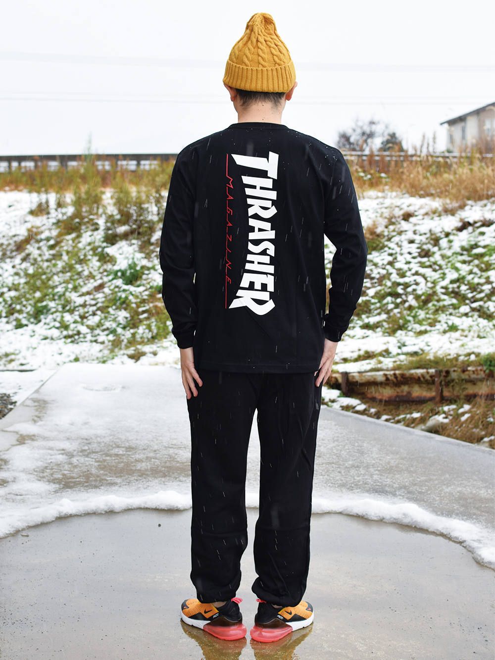 THRASHER × Keith Haring L/S T