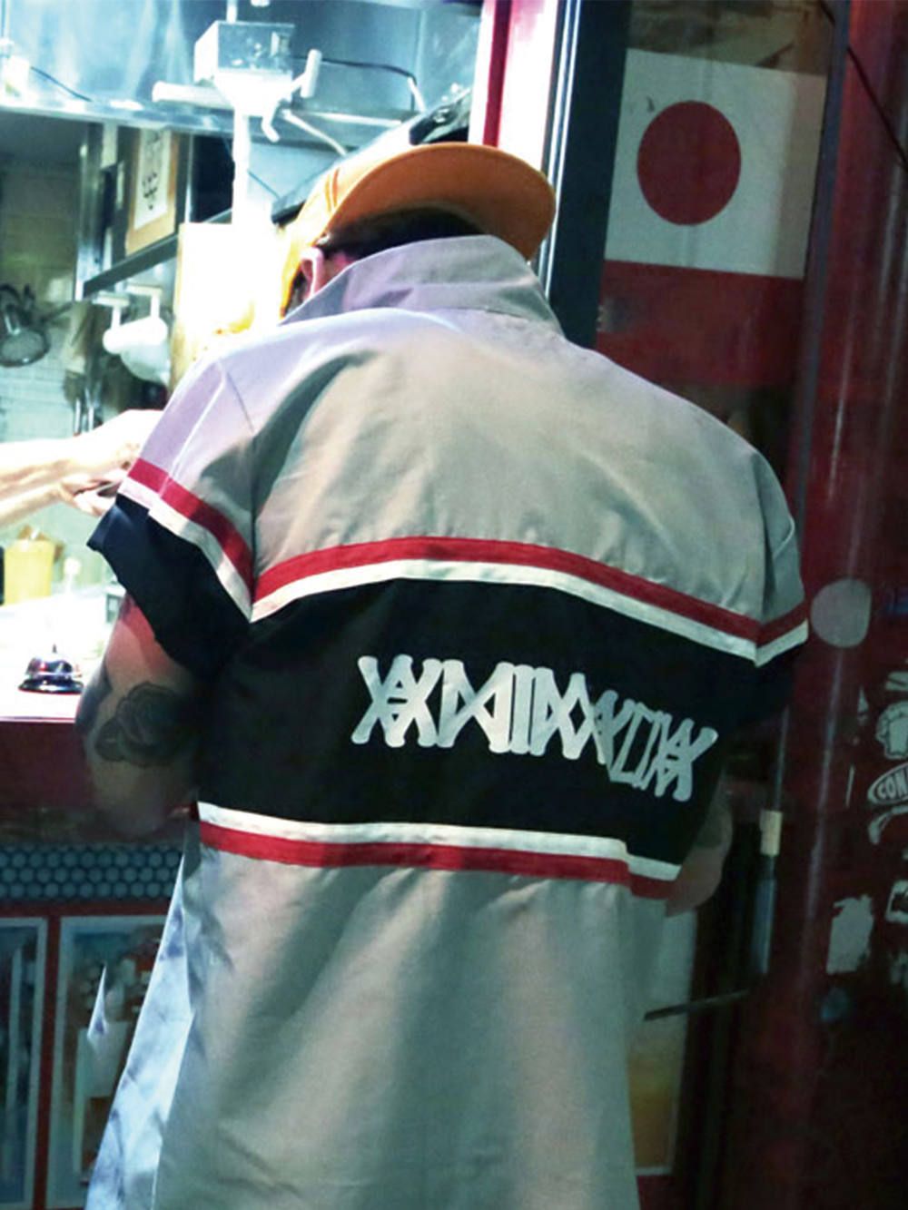 WORK SHIRTS :AMA MOTORS(US BODY Big silhouette)