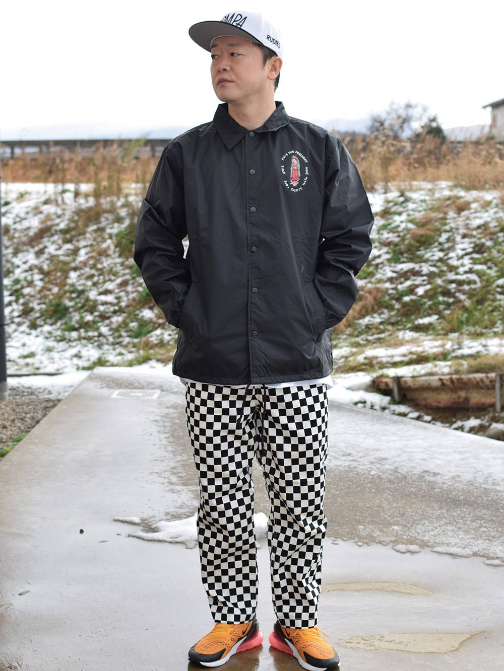 COACH JACKET-Dear president-