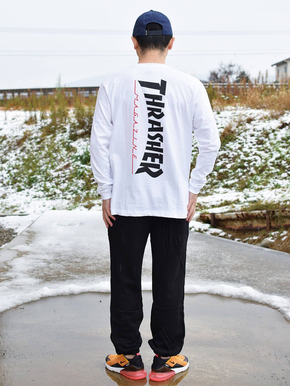 THRASHER × Keith Haring L/S T