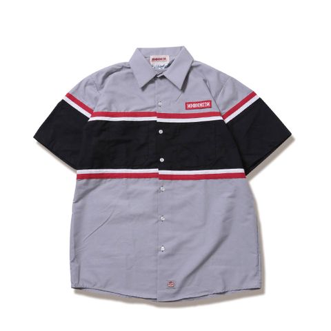 WORK SHIRTS :AMA MOTORS(US BODY Big silhouette)