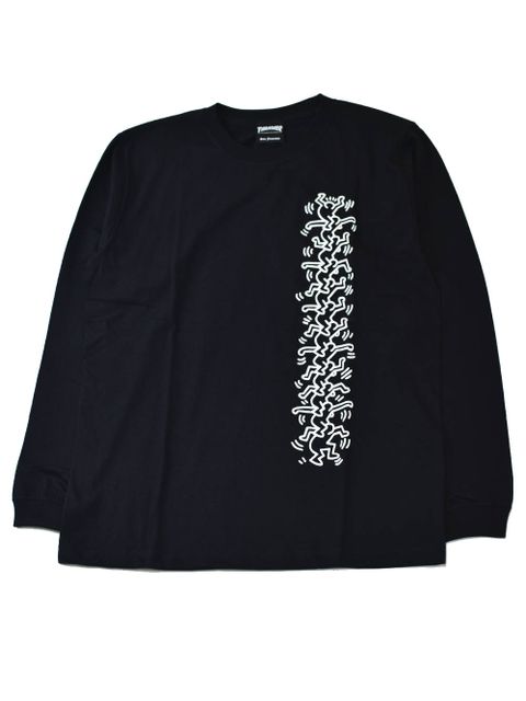 THRASHER × Keith Haring L/S T