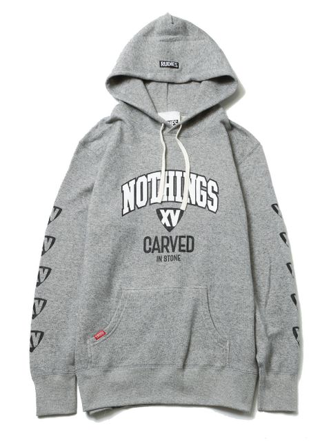 "Nothing's Carved In StonexRUDIE'S COLLEGE HOOD SWEAT"