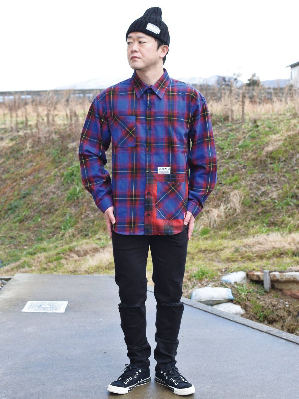 WITCH CRAFT CHECK-SHIRTS
