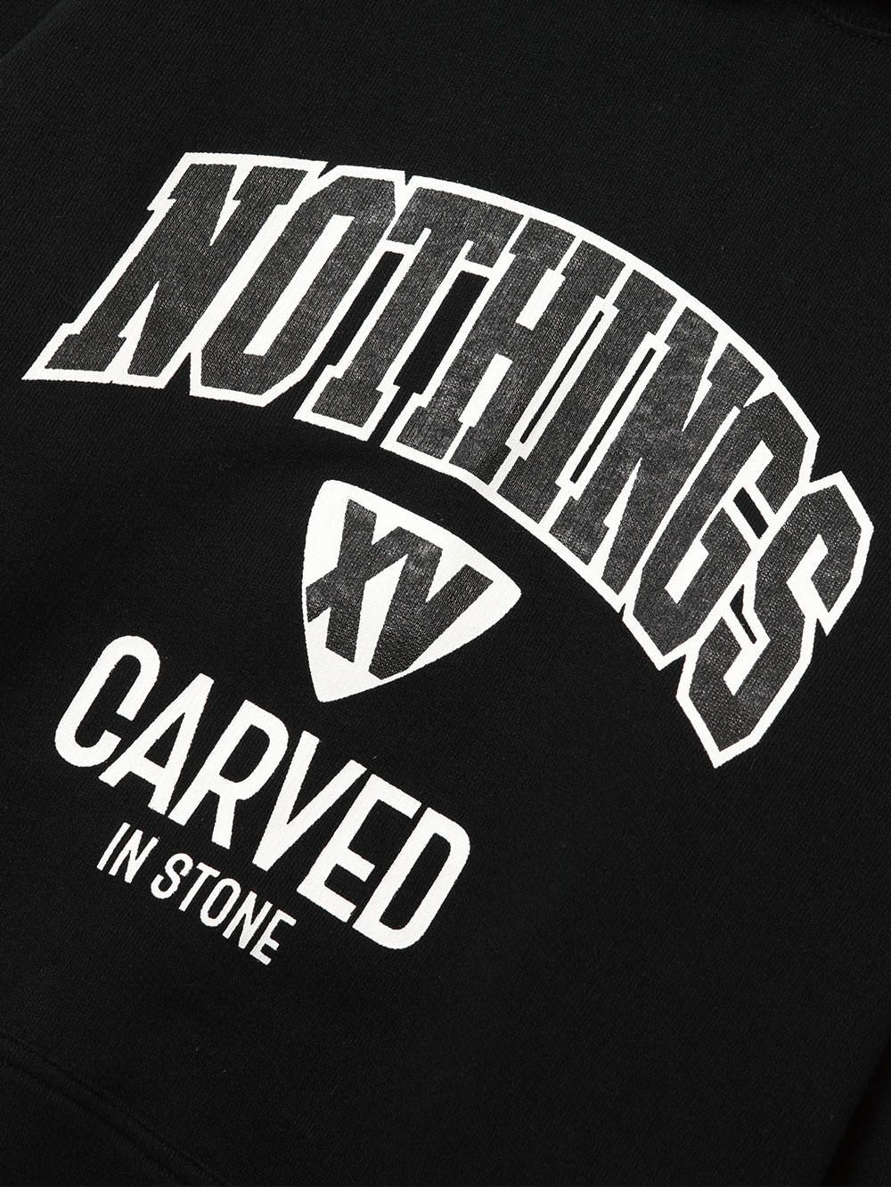 "Nothing's Carved In StonexRUDIE'S COLLEGE HOOD SWEAT"