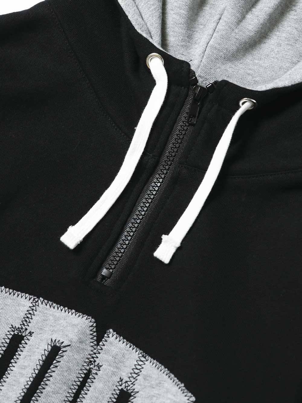 COLLEGE HALFZIPHOOD-SWEAT