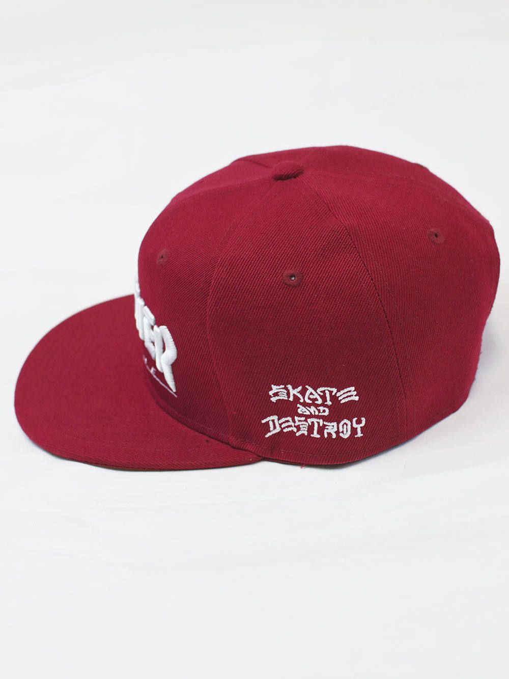 MAG LOGO ポリエステルサージ平ツバキャップ