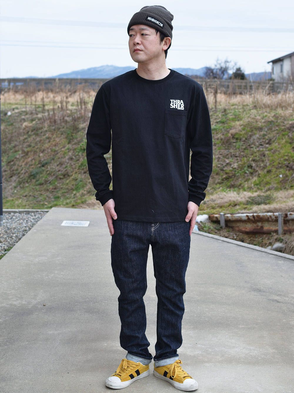 ANTI POCKET L/S T-SHIRT