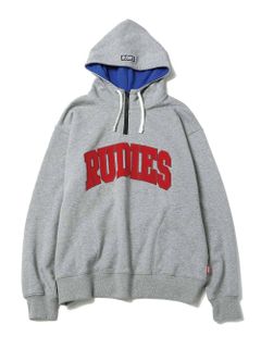 COLLEGE HALFZIPHOOD-SWEAT
