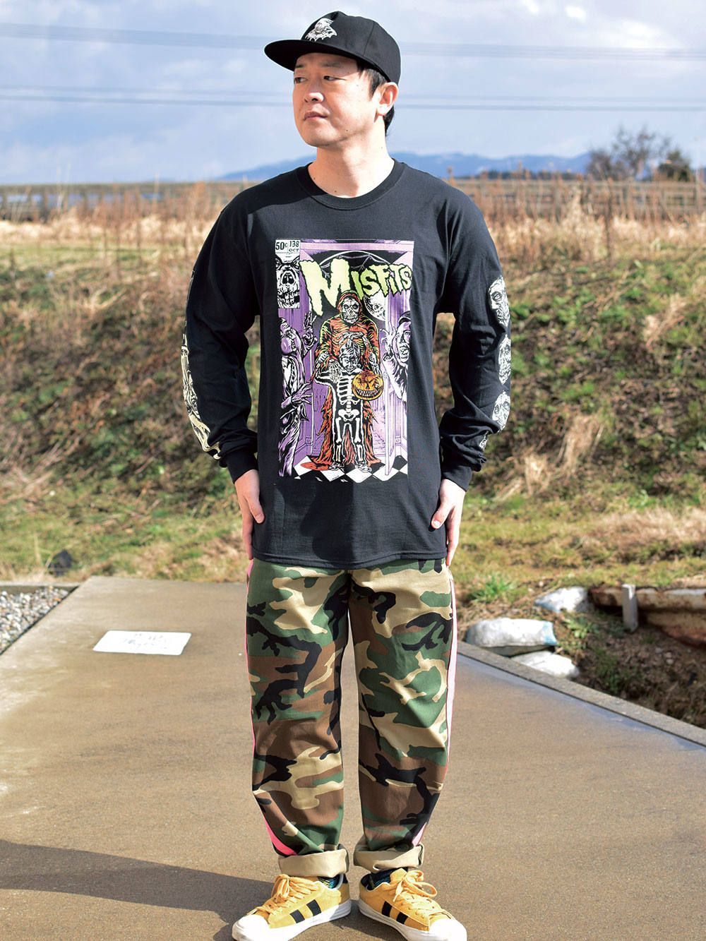 MISHKA x MISFITS HALLOWEEN LS TEE