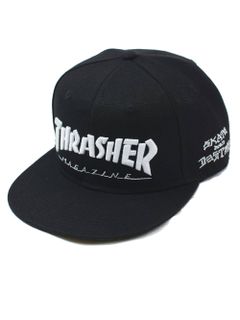 MAG LOGO ポリエステルサージ平ツバキャップ