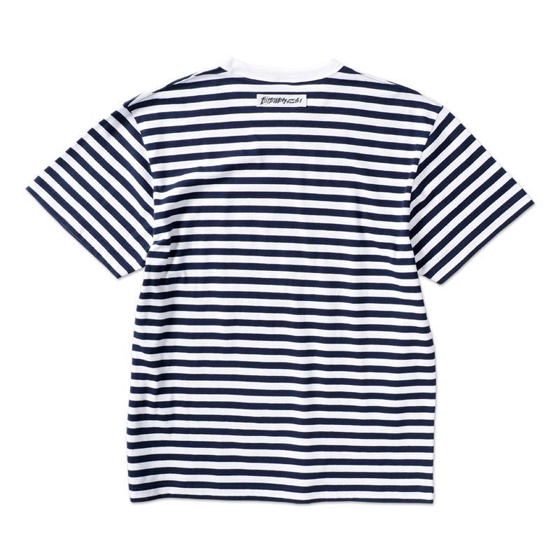 目ぱっちりボーダーTEE / 細
