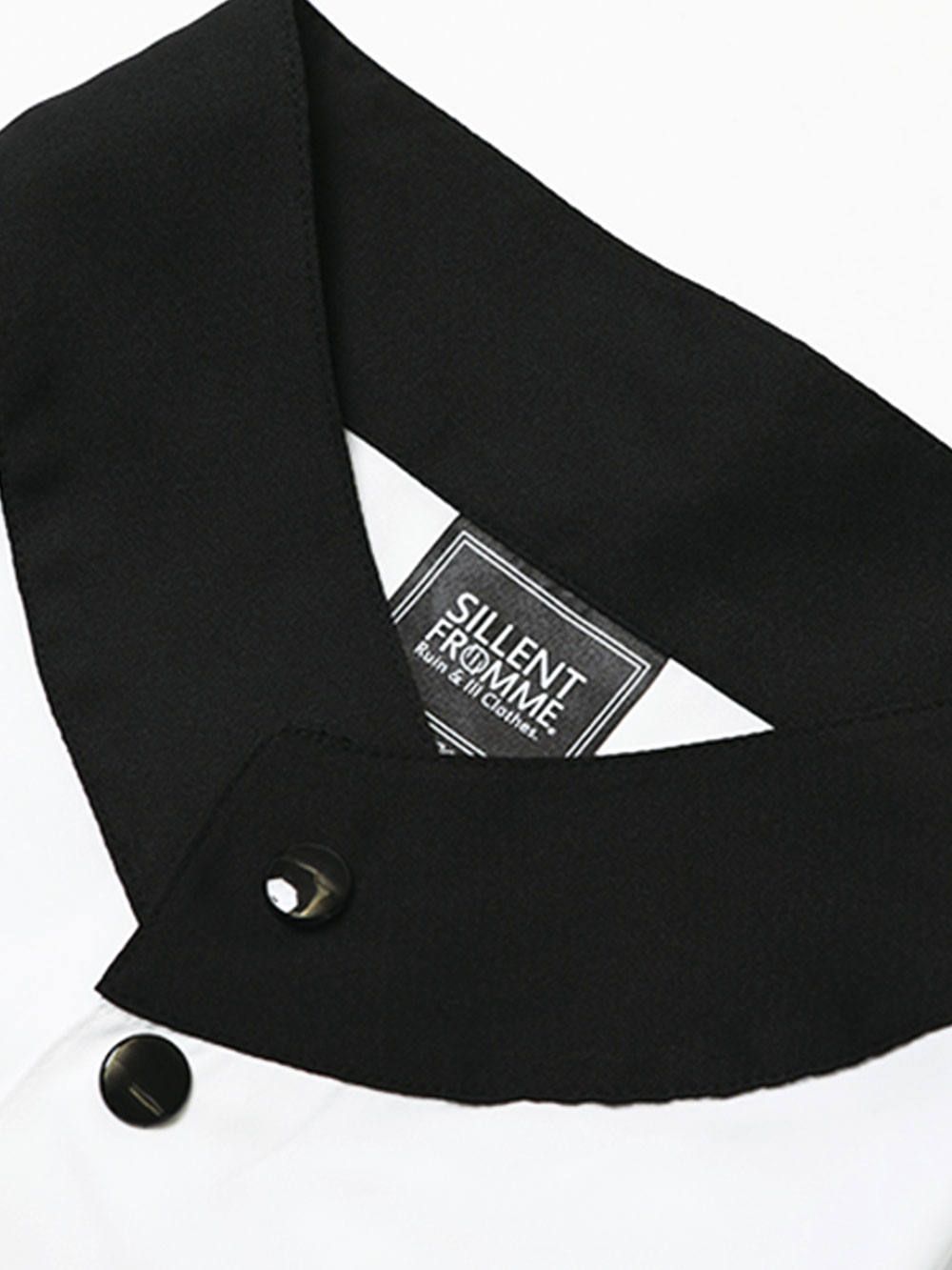 ELEGANT -Stand Up Collar Shirts-