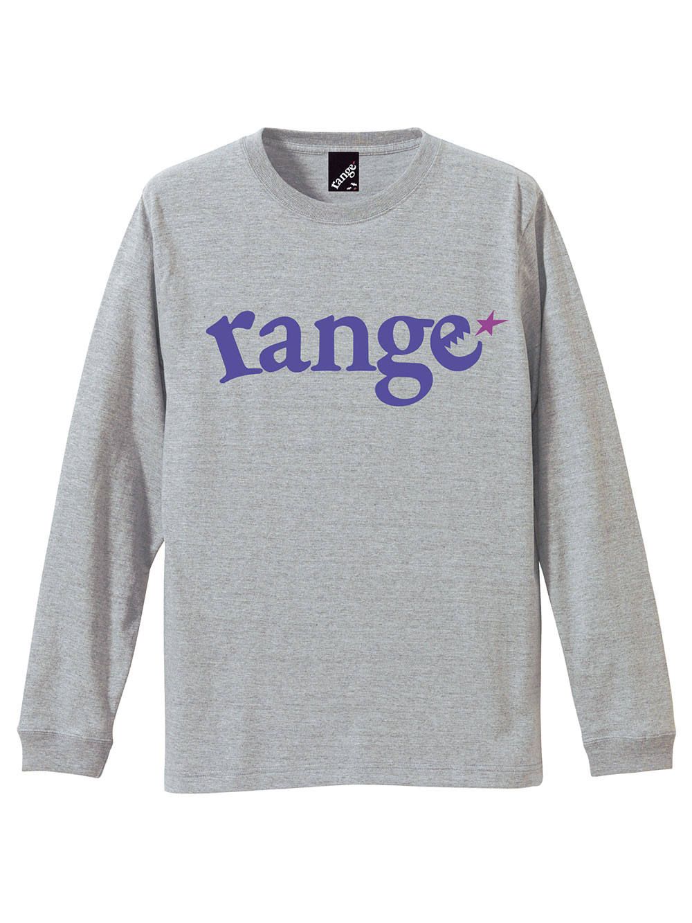 range fluorescence logo L/S tee