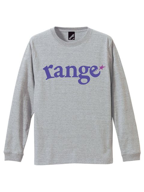 range fluorescence logo L/S tee