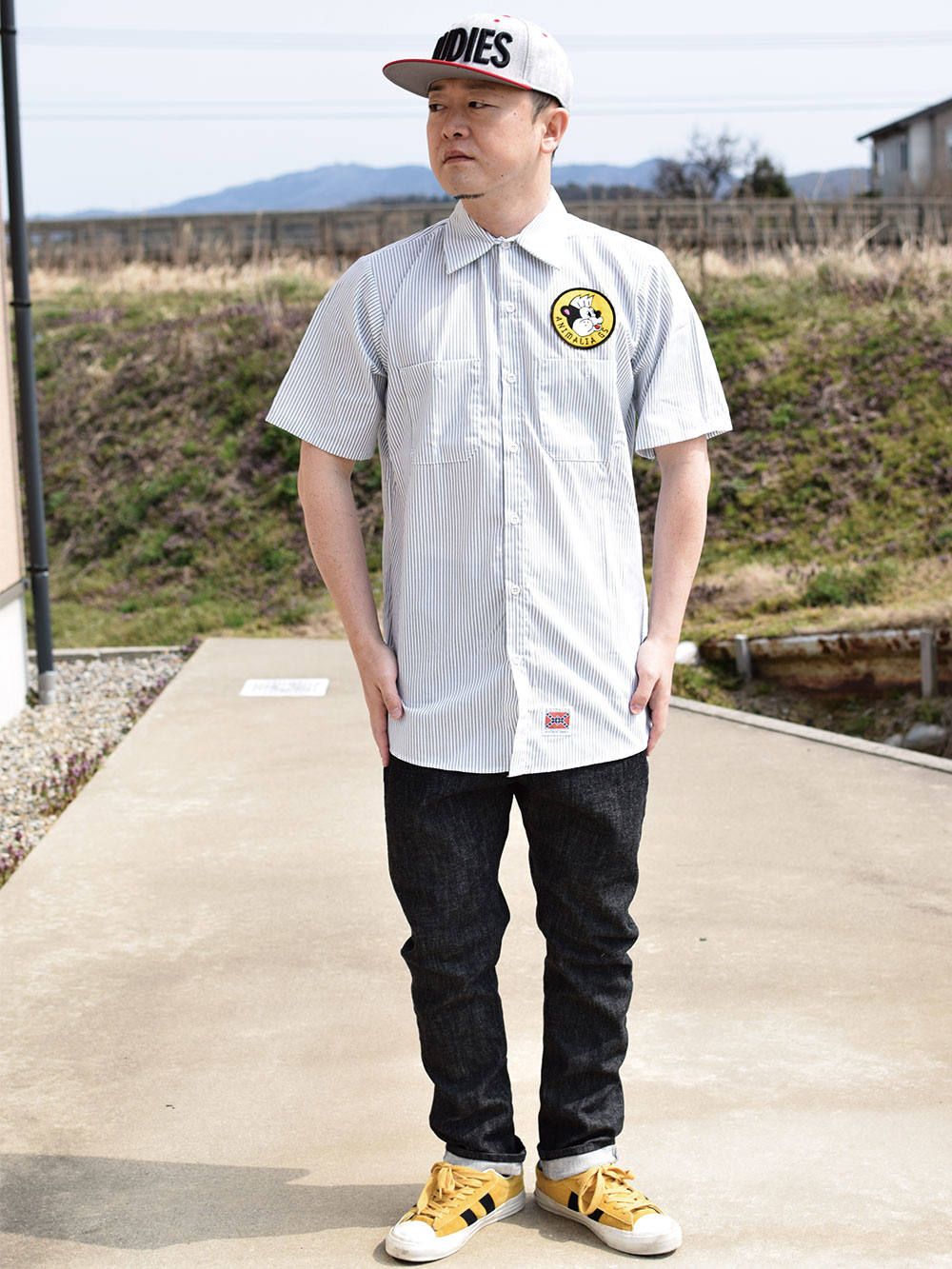 WORK SHIRTS :SERVO(US BODY Big silhouette)