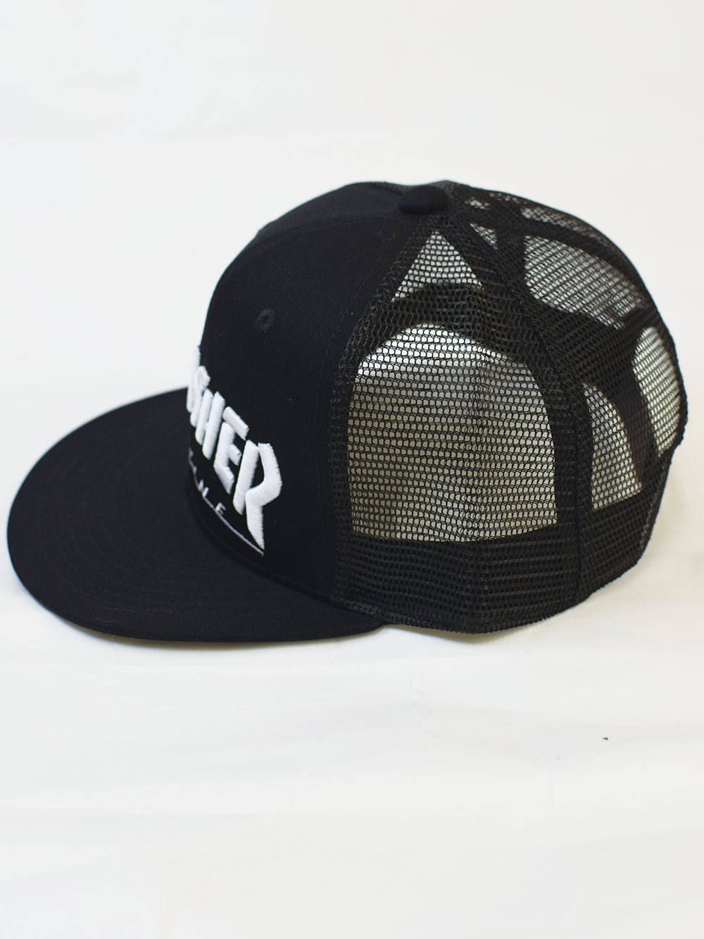 MAG LOGO ツイル平ツバメッシュキャップ