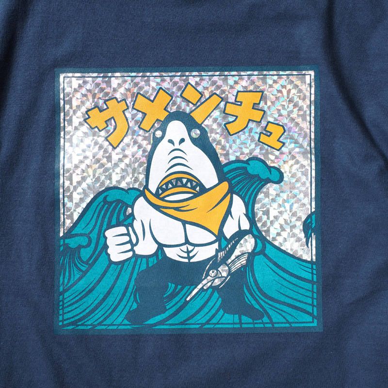 鮫人シールTEE